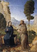 Juan de Flandes Temptation of Christ oil on canvas